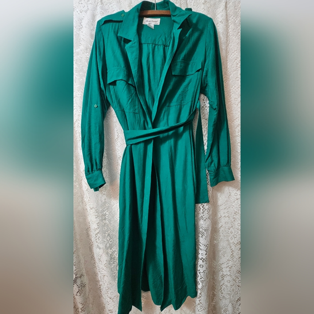 Vintage Michel Laurent Jacket with Tie